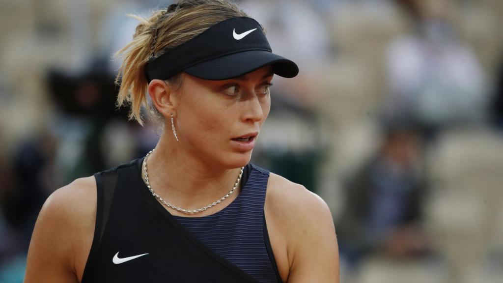 Badosa, durante el partido ante Bogdan.