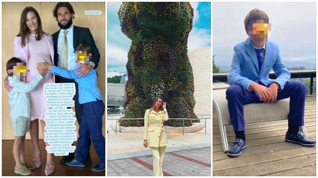 Algunas imágenes de la Comunión compartidas por los protagonistas en las redes.