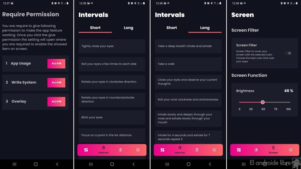 Eyescream configurar