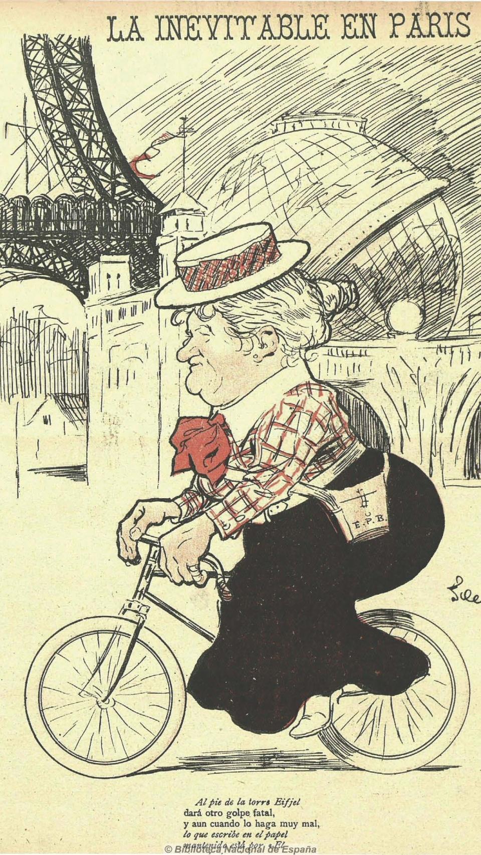 La inevitable en París, Gedeón, 29 de agosto de 1900.