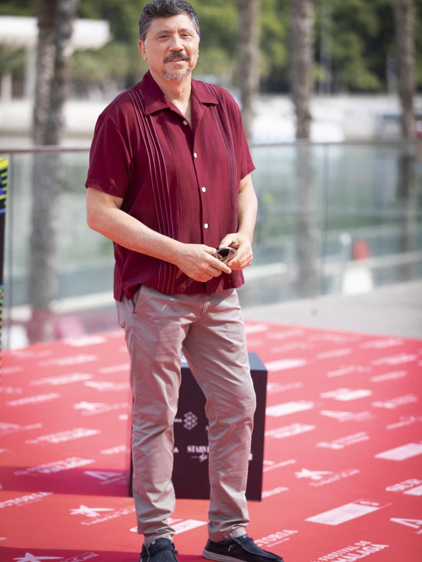 Carlos Bardem en la presentación de 'Maricón Perdido'.