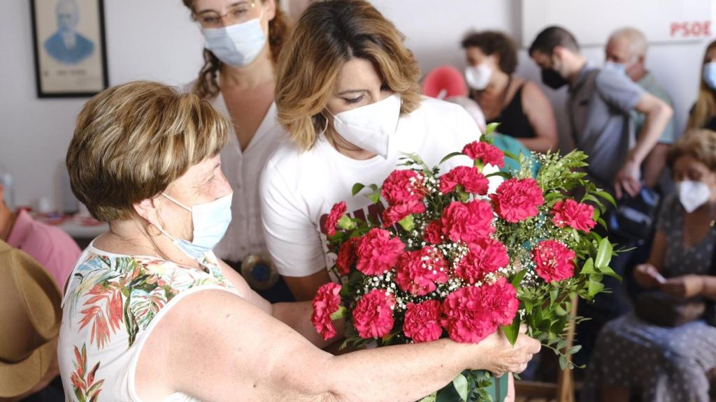 La ex presidenta de la Junta de Andalucía, Susana Díaz, en una imagen de archivo.