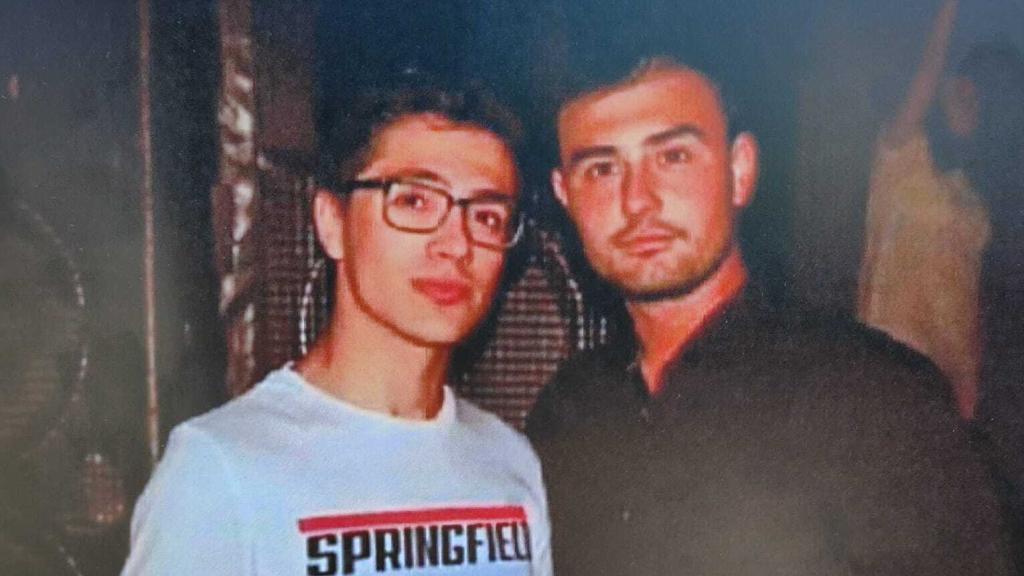 Gonzalo Hilario (derecha) y Emous Novillo, dos de los fallecidos en el accidente.