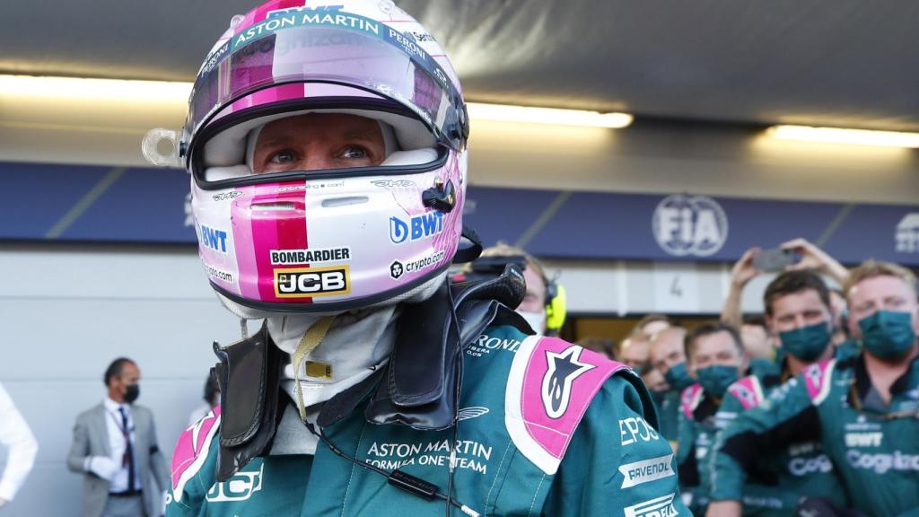 Sebastian Vettel tras el Gran Premio de Azerbaiyán