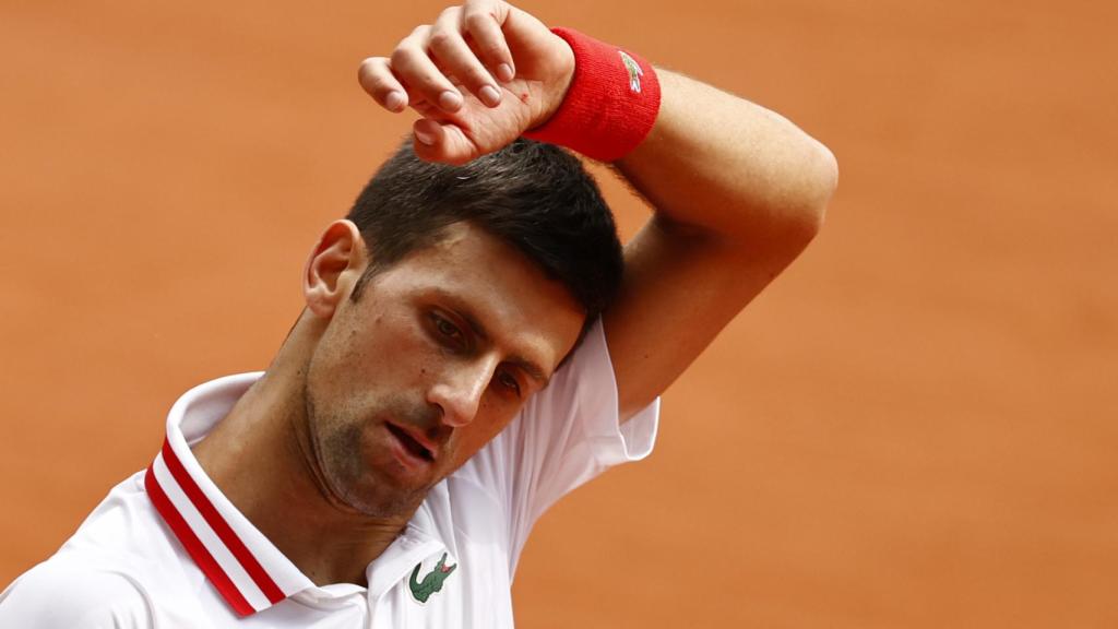 Novak Djokovic en Roland Garros