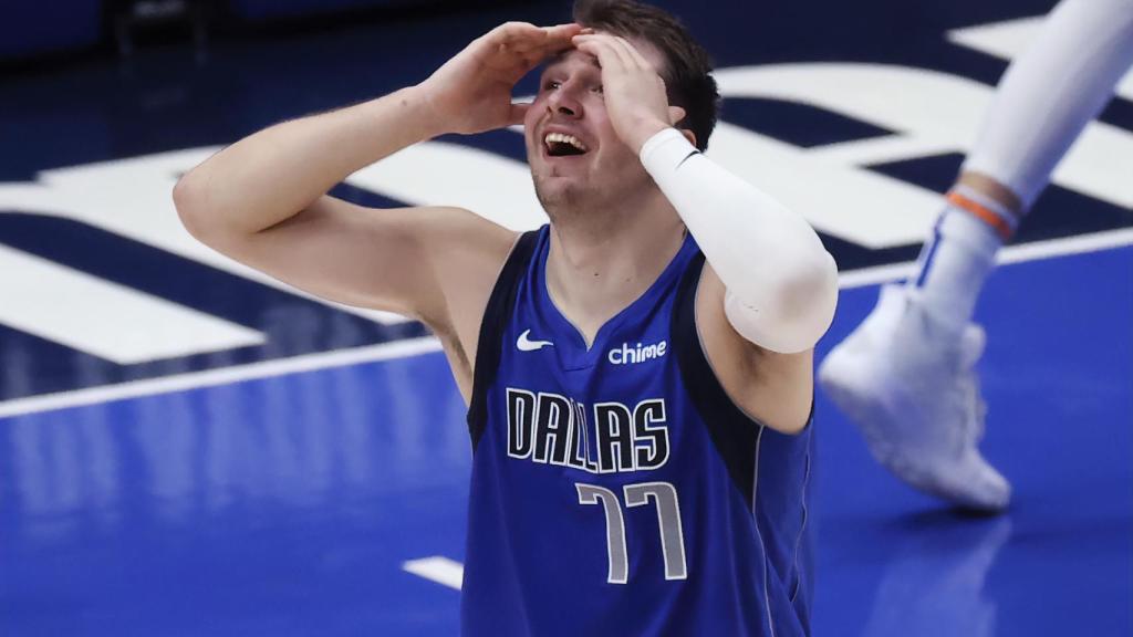 Luka Doncic, durante los playoffs de la NBA 2021