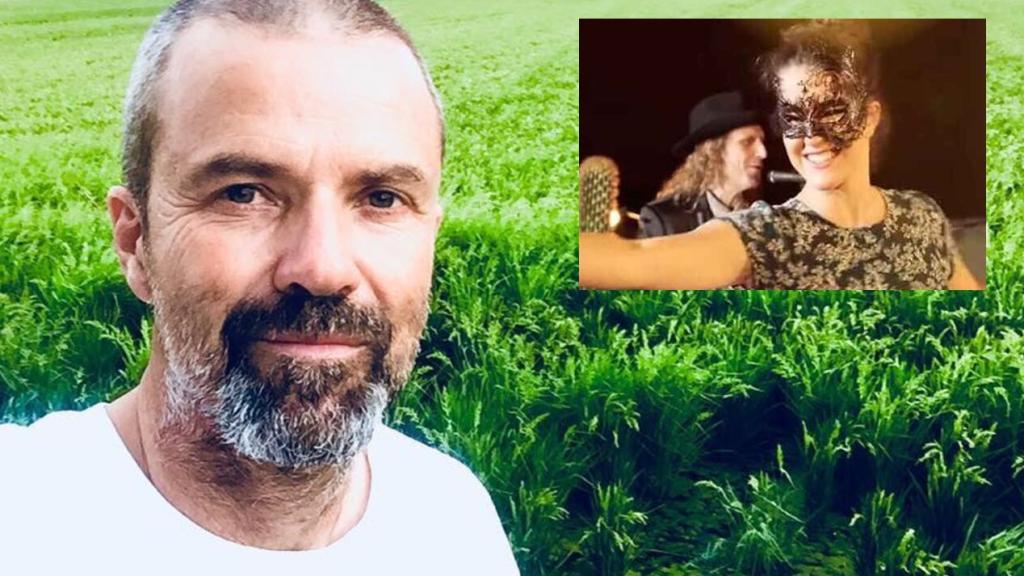 El cantante Pau Donés junto a su hija Sara en una imagen perteneciente a su último videoclip, 'Eso que tú me das'.