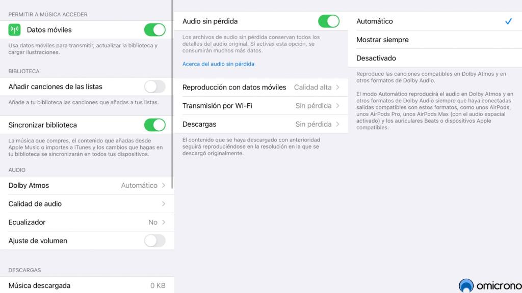 Activar opción Lossless.