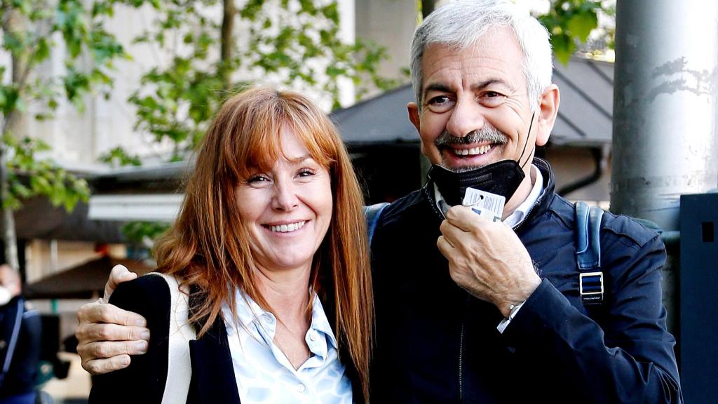 Carlos Sobera y Patricia Santamarina.