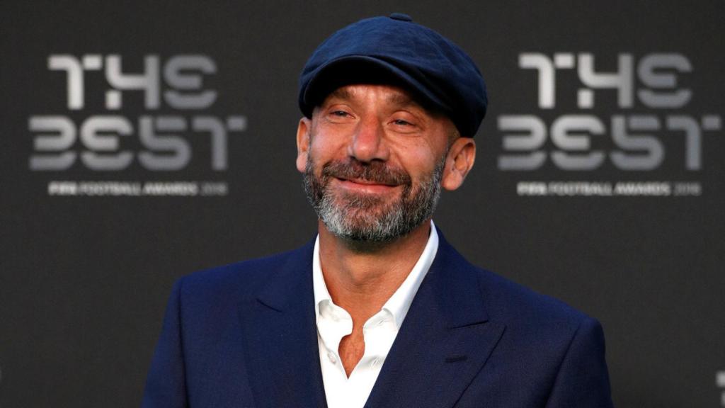 Gianluca Vialli, en el photocall de una gala de los Premios The Best de la FIFA