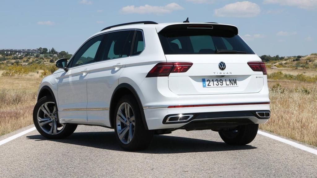 Así es el Volkswagen Tiguan e-Hybrid, la versión híbrida enchufable de este SUV medio.