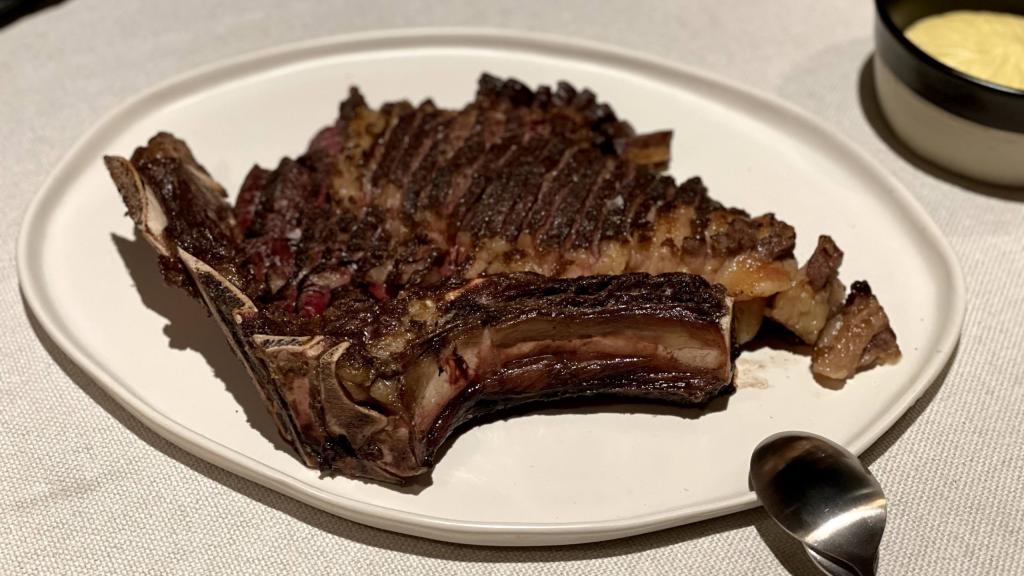 La chuleta madurada de Leña Madrid