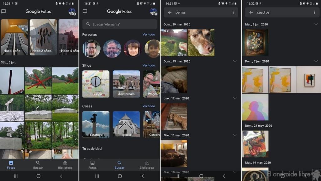 Google Fotos busquedas