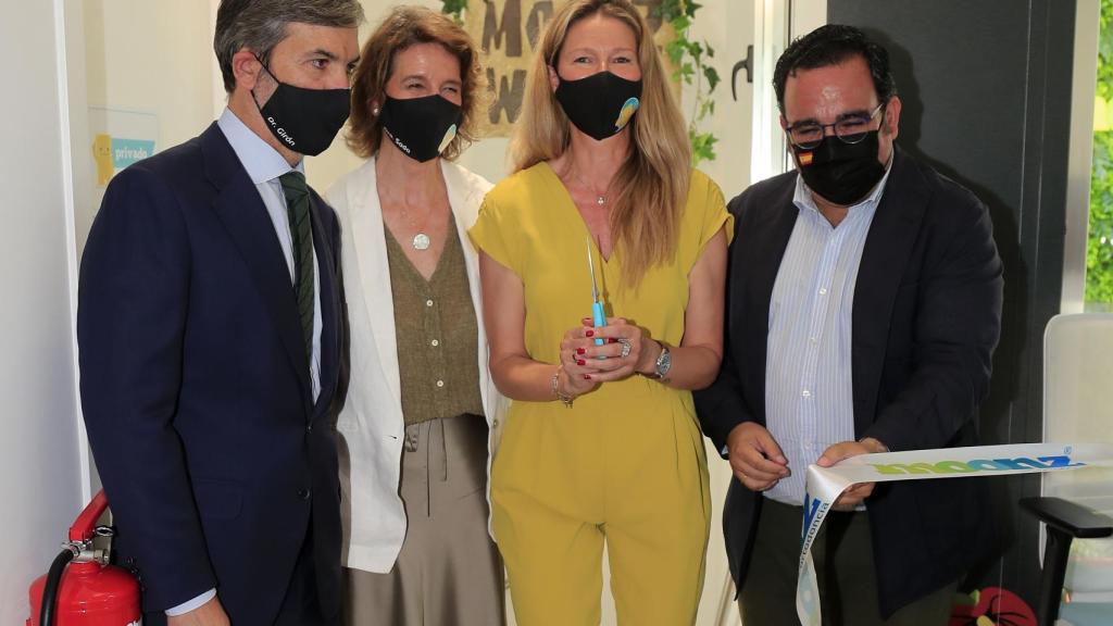 La vasca, durante el evento al que ha acudido hoy.