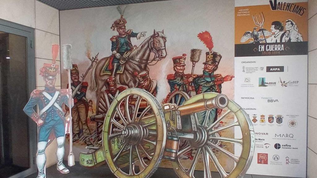 La exposición Valencianos en guerra repasa el conflicto por la independencia frente a los franceses.