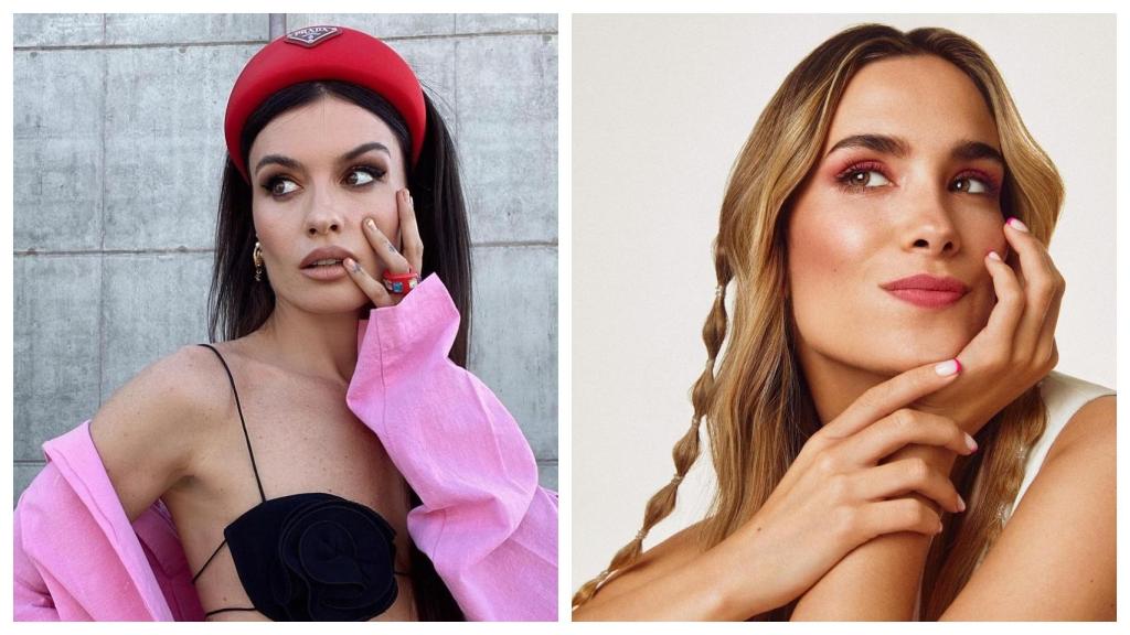 Las 'influencers' María Pombo y Madame de Rosa, luciendo las tendencias capilares de moda.