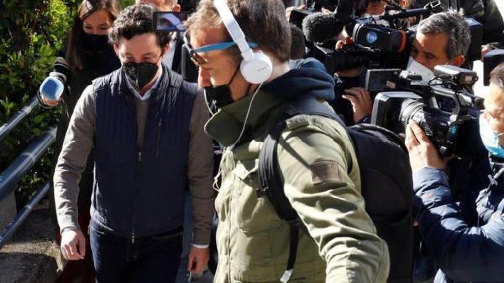 Gómez Iglesias, a su llegada a la Audiencia Provincial de Madrid el pasado mayo./