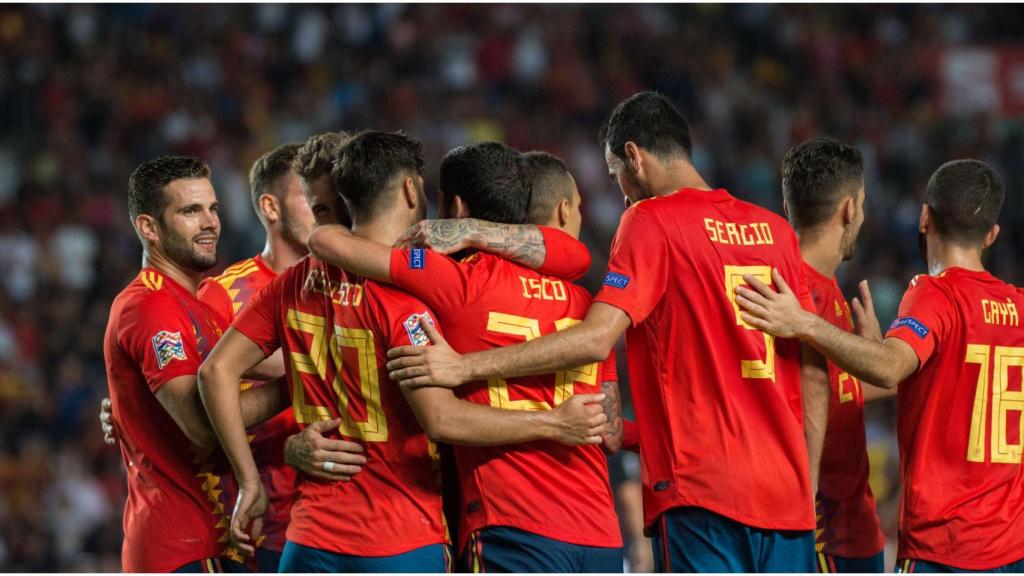 Selección española, fútbol.