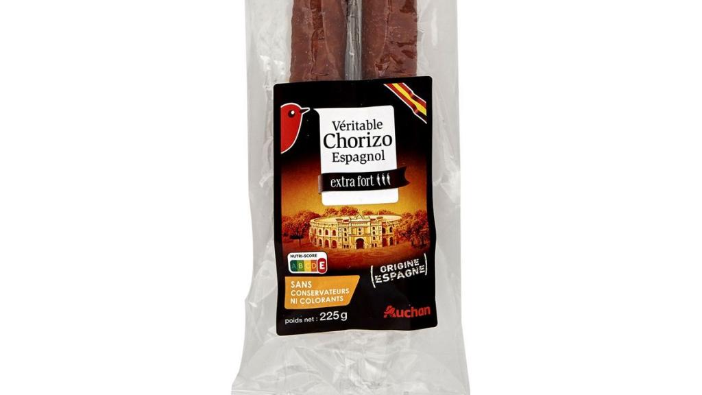 El chorizo español retirado en Francia.