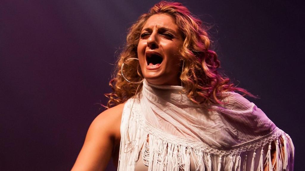 Kina Méndez en una actuación en 2007 en el programa Gente de primavera.