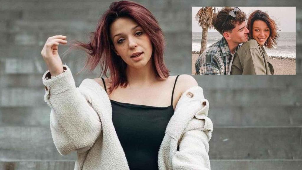 Zayra Gutiérrez junto a su pareja sentimental Miki Mejías en montaje de JALEOS.