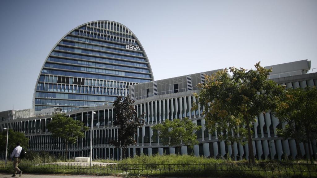 La Vela, sede de BBVA en Madrid.