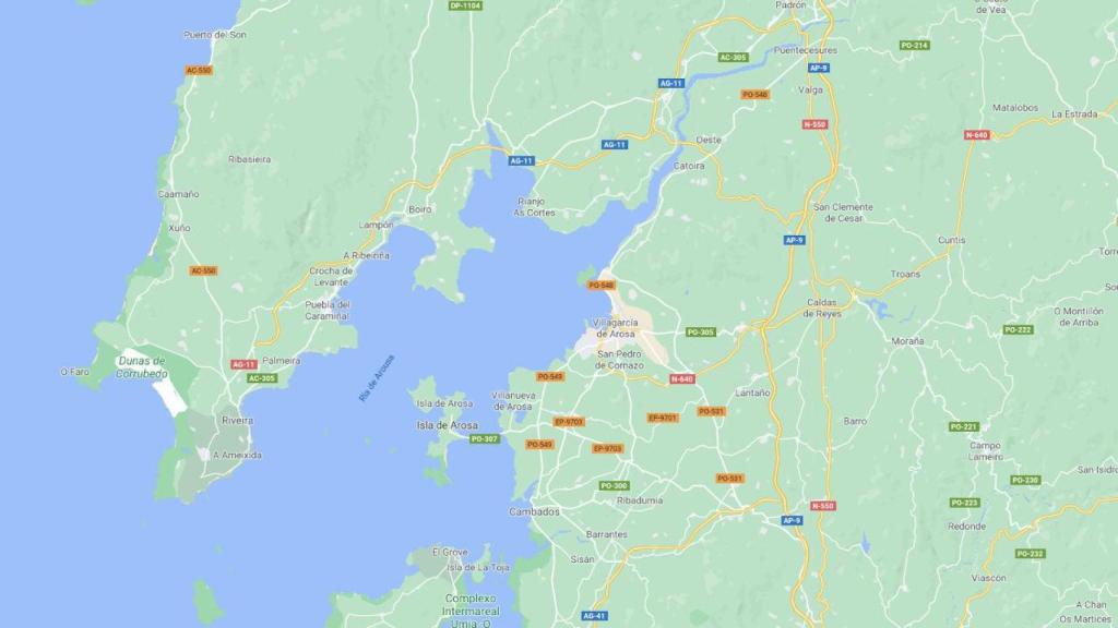 Uso incorrecto de topónimos oficiales en Google Maps