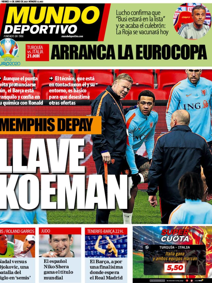 Portada Mundo Deportivo