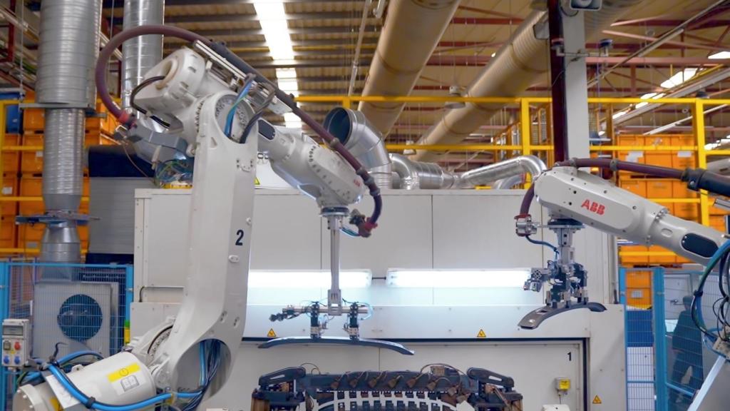 Fábrica conectada de 5G de Gestamp.