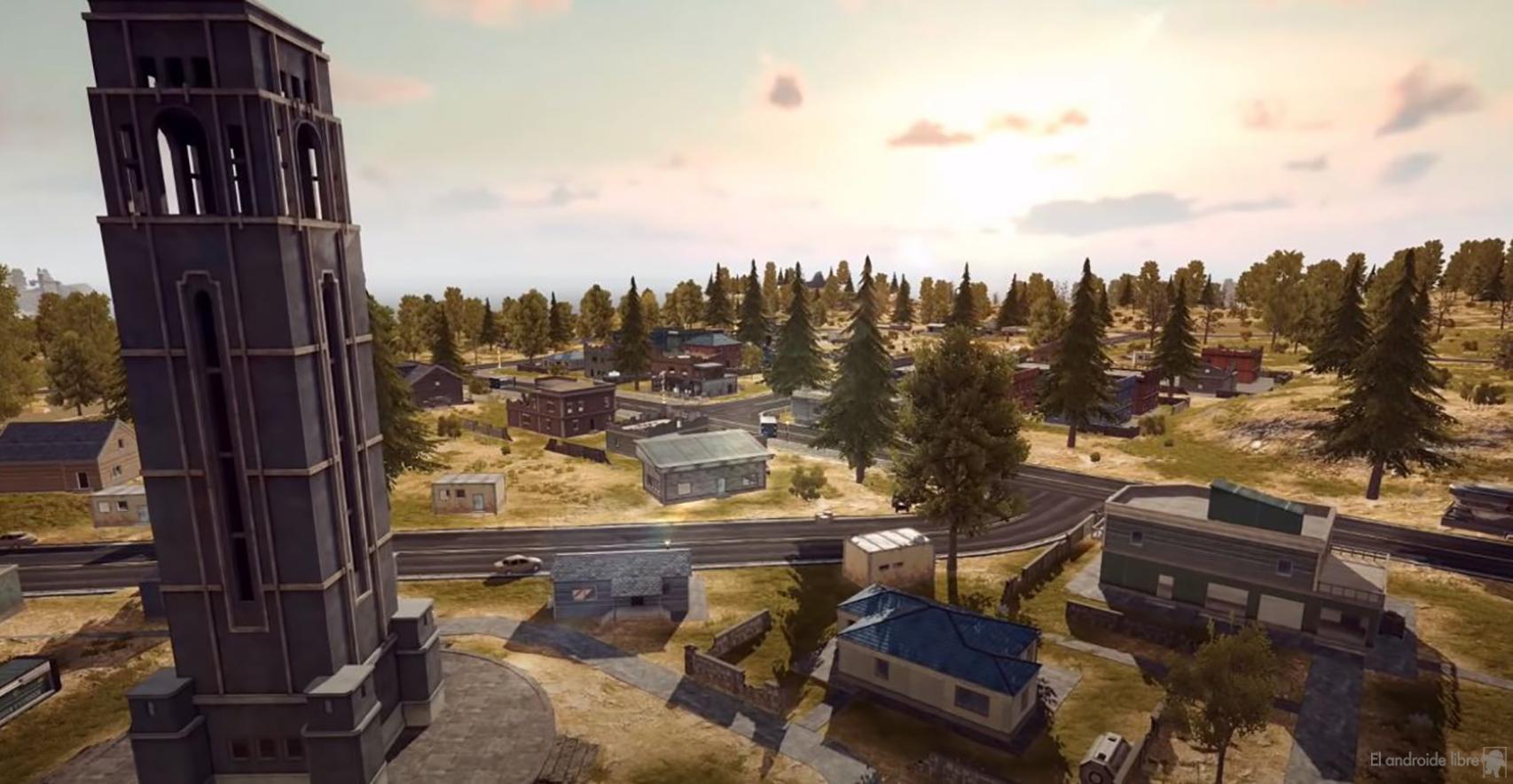 Mapa Troi en PUBG: New State