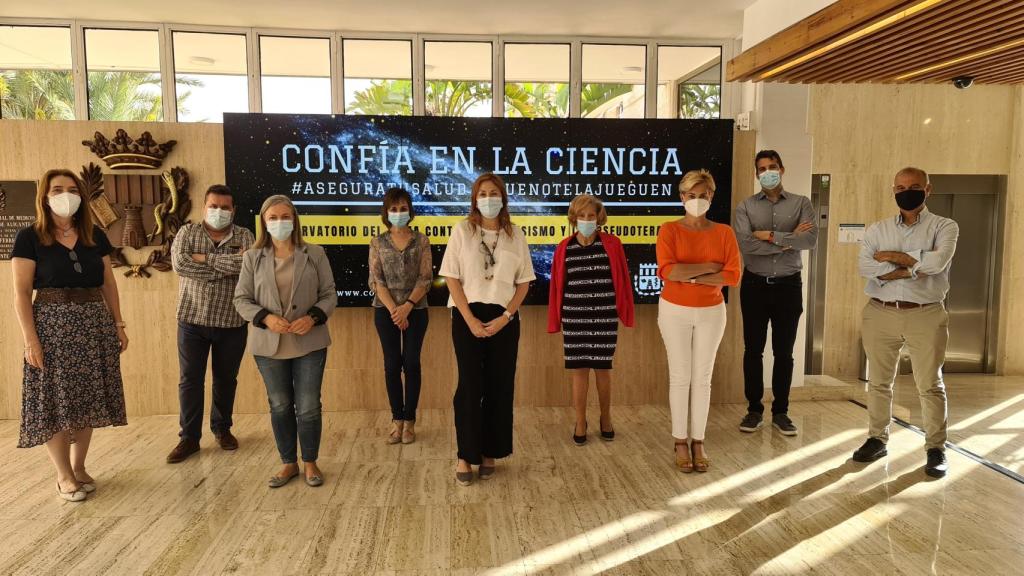 Participantes en la creación del Observatorio.