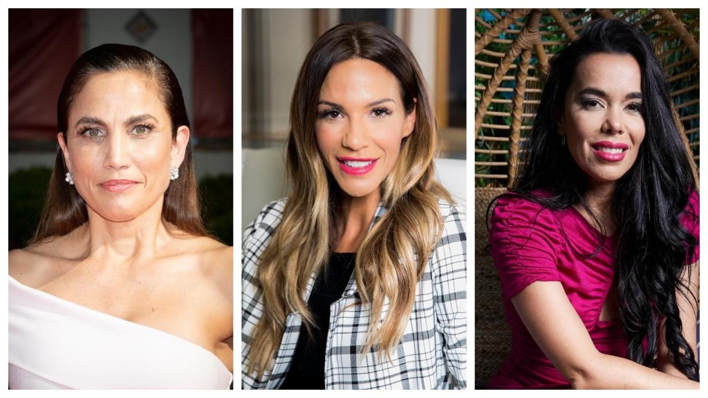 Toni Acosta, Tamara Gorro y Beatriz Luengo en un montaje de JALEOS.