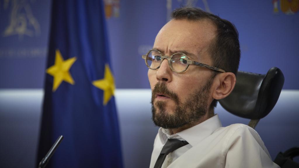 Pablo Echenique, portavoz de Unidas Podemos en el Congreso de los Diputados.