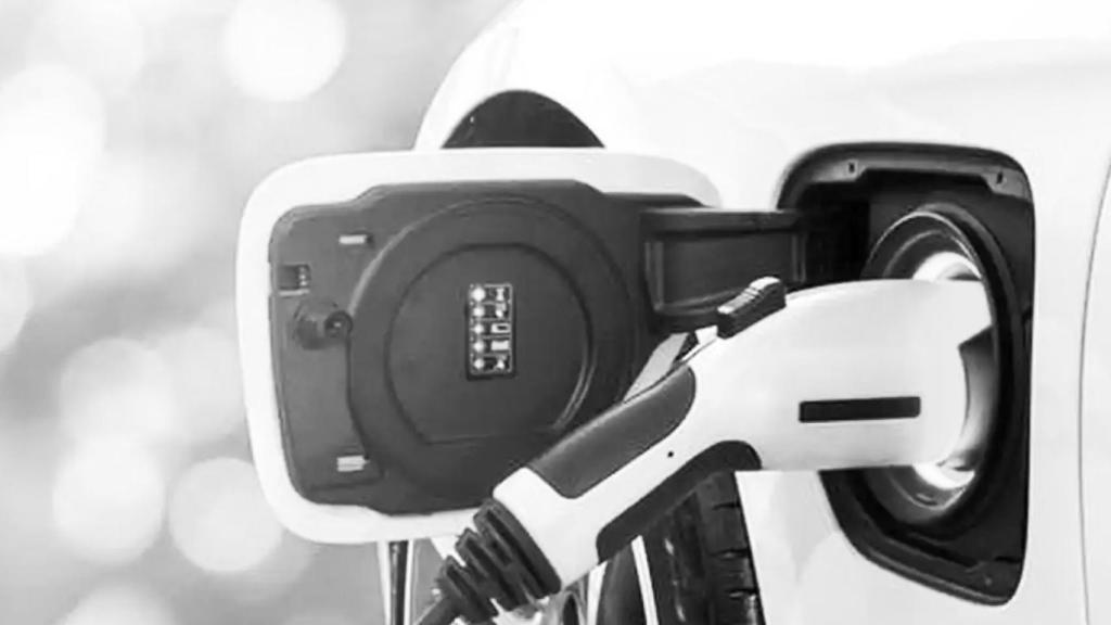 Imagen de un cargador eléctrico.