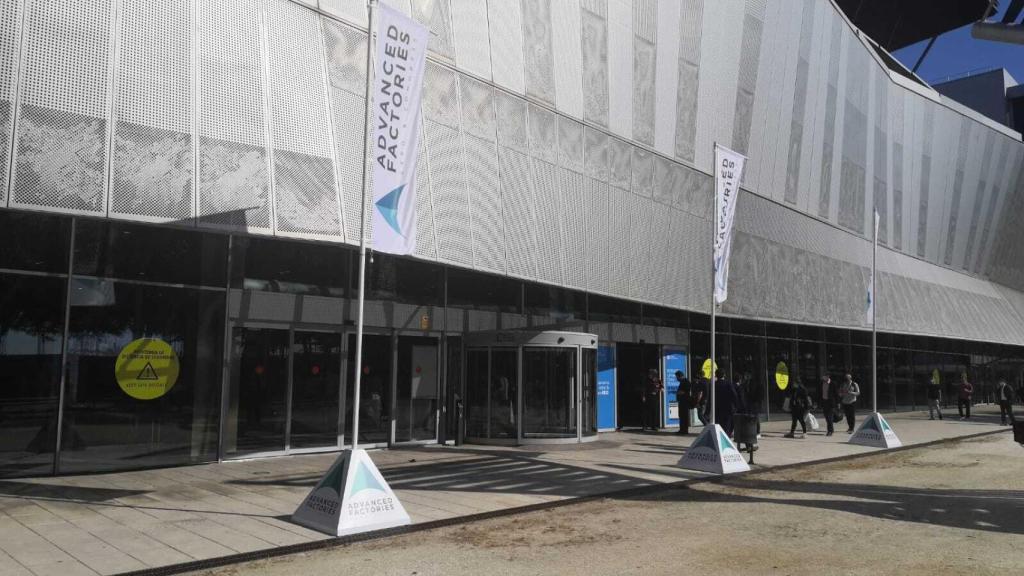 Exteriores del CCIB donde se celebró Advanced Factories 2021. Foto: AIF
