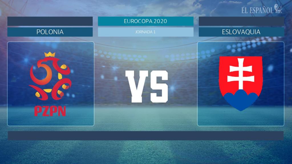 Horario internacional y dónde ver el Polonia - Eslovaquia de la Eurocopa 2020
