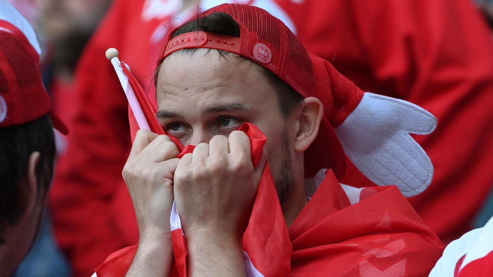 Las imágenes del horror en el Dinamarca - Finlandia: la secuencia del desvanecimiento de Eriksen