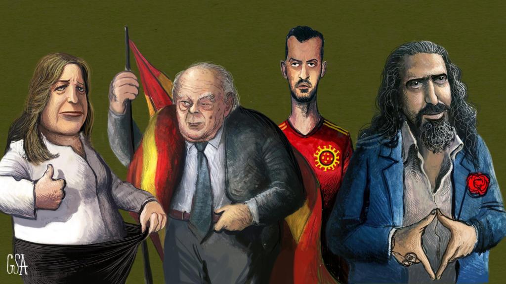 Bestiario de Rigalt “Cigala” maltratador, Pujol reflexivo y Busquets demadejado