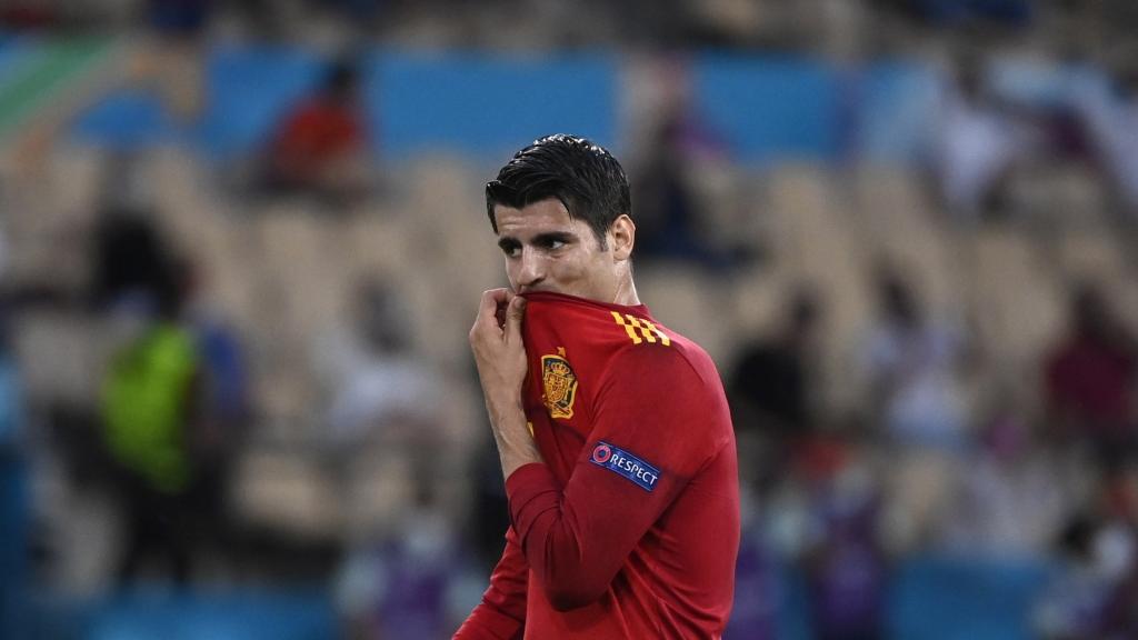 Morata, tras el partido contra Suecia