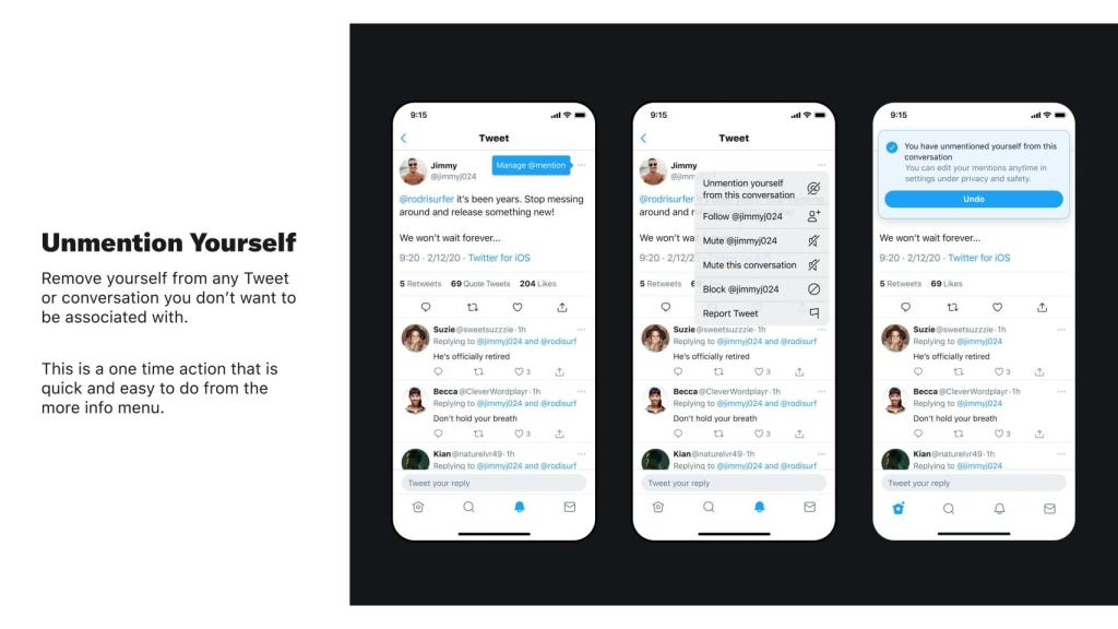 Nuevo sistema de menciones.