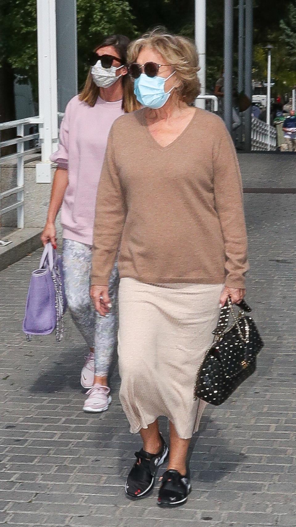 Ximénez junto a su hija Alba en agosto de 2020.