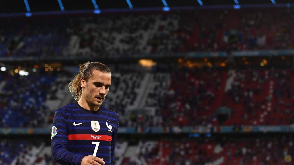 Antoine Griezmann, en un partido de la selección de Francia en la Eurocopa 2020