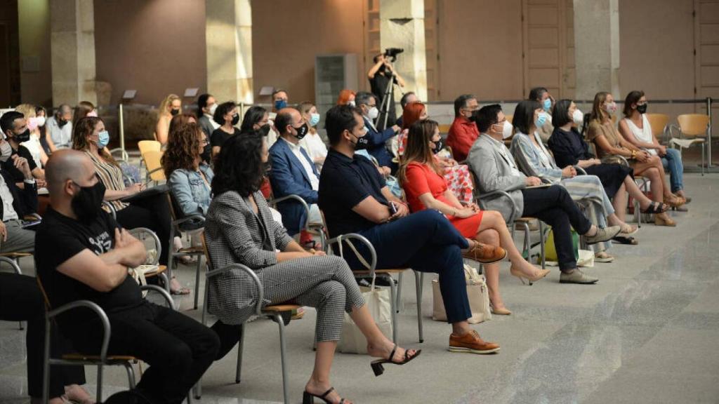 El concejal de Cultura y Patrimonio Histórico de Toledo, Teo García, en el foro 'Ciudades Patrimonio, Ciudades de Cultura'
