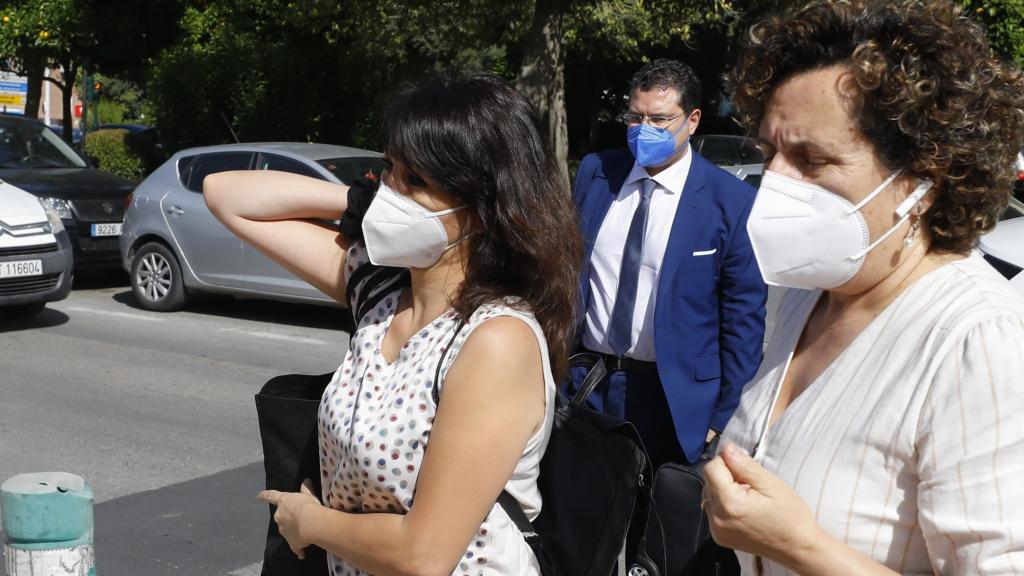 Juana Rivas, antes de acceder al centro de inserción social Matilde Cantos de Granada.