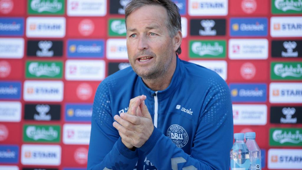 Kasper Hjulmand, seleccionador de Dinamarca