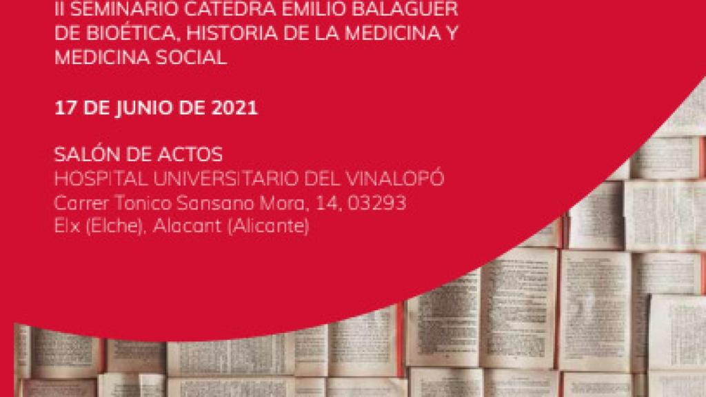 El cartel de las jornadas.