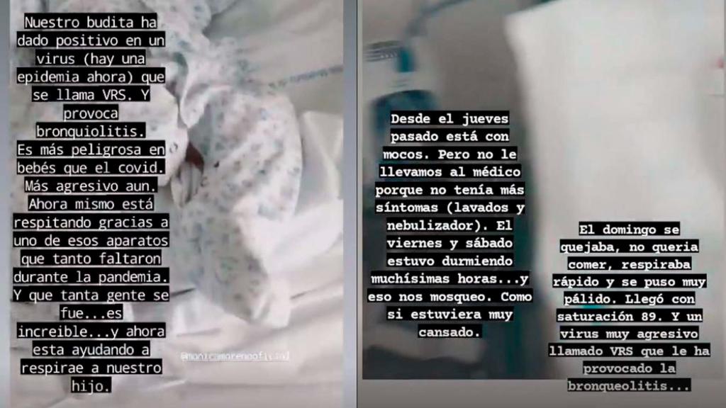 Los dos mensajes que Joaquín Cortés ha compartido con sus seguidores.