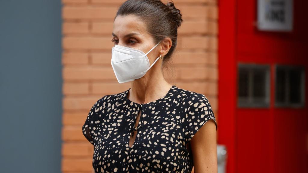 La reina Letizia en la Fundación ONCE.