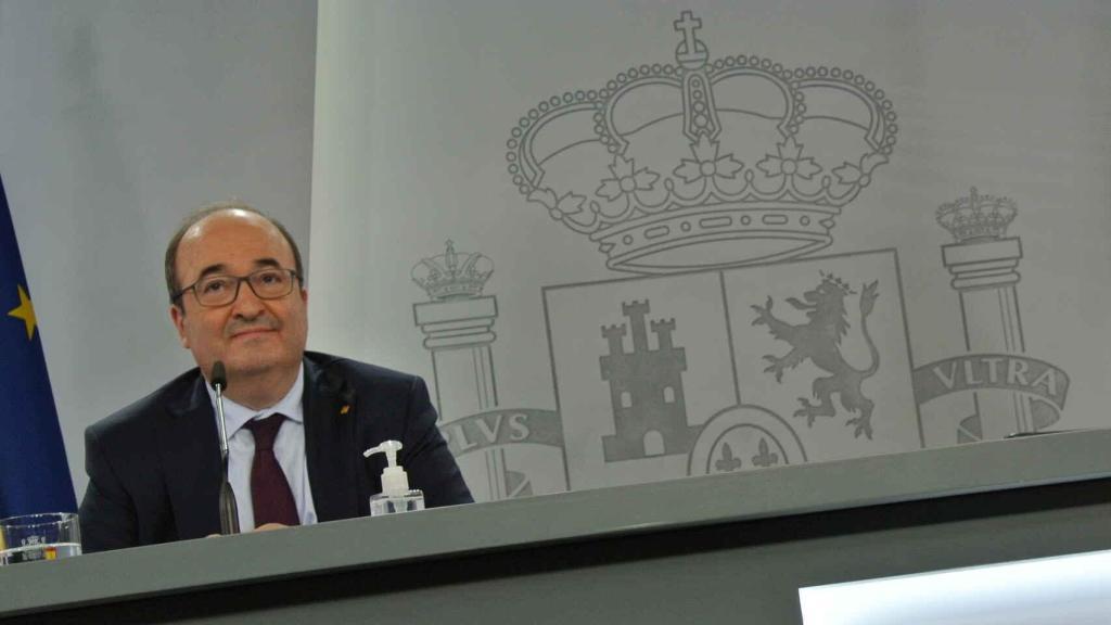 El ministro Miquel Iceta en una imagen de archivo.