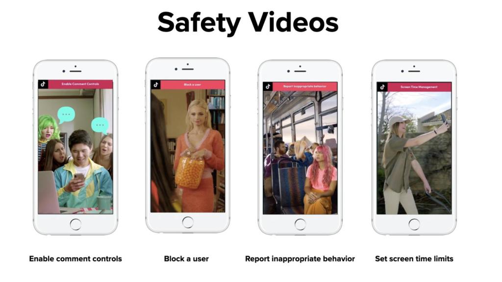 Medidas de seguridad de TikTok